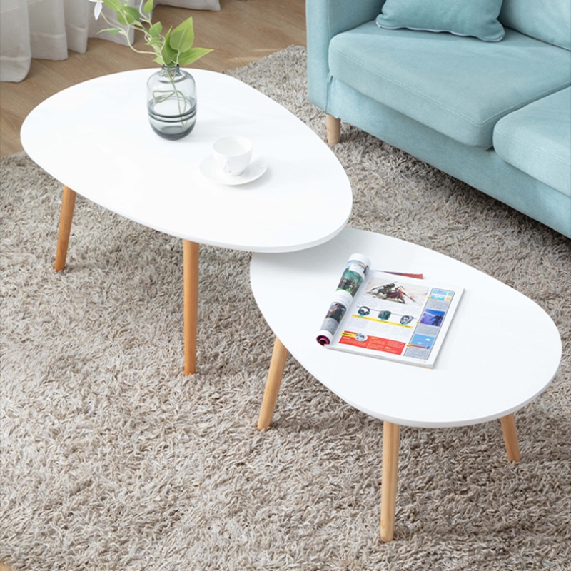 Set of 2 Coffee Table Nesting Table